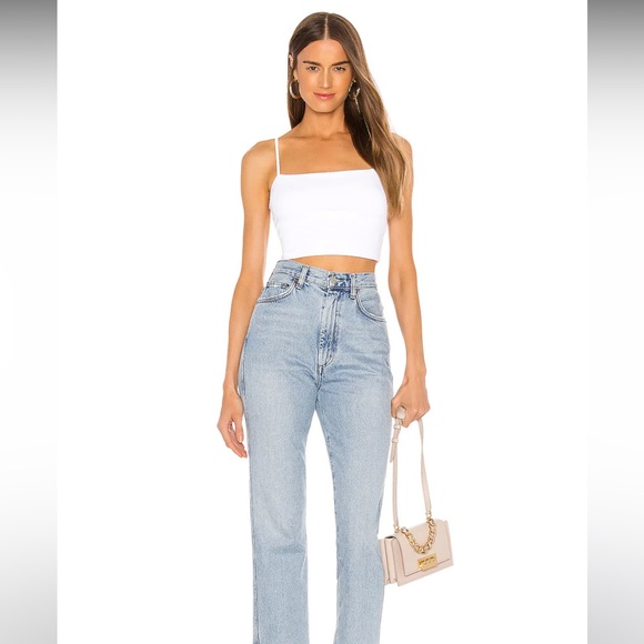 Susana Monaco Crop Top White - Picture 3 of 5